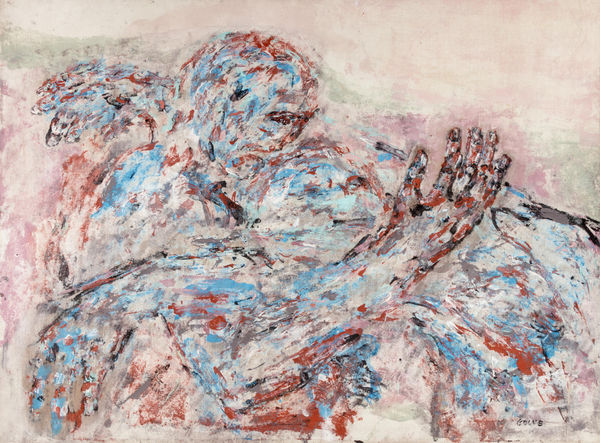 Leon Golub, Le Combat IV, 1963