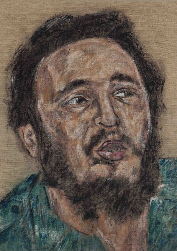 Leon Golub, Fidel Castro VI, 1977