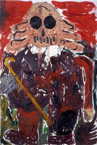 André Butzer, Portrait Carl Zuckmayer, 2004