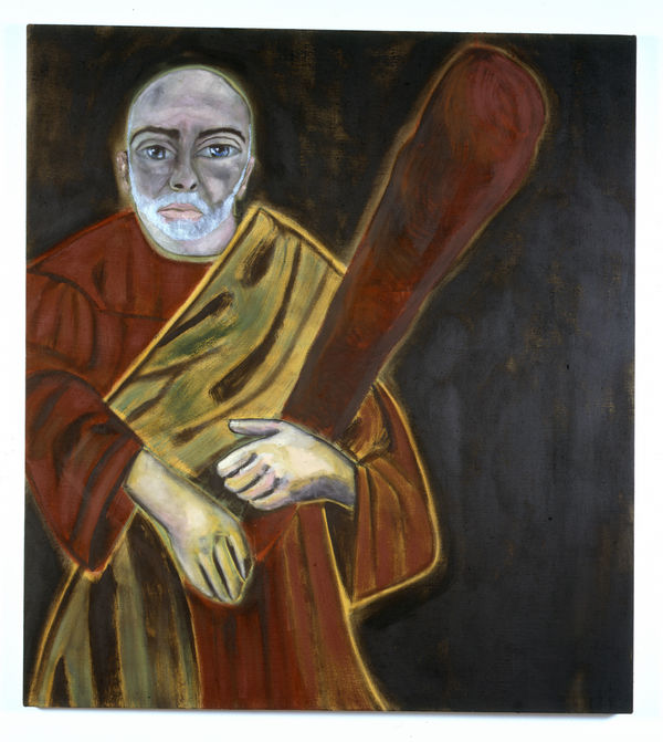 Francesco Clemente, Self-Portrait as St. James the Lesser, 2011