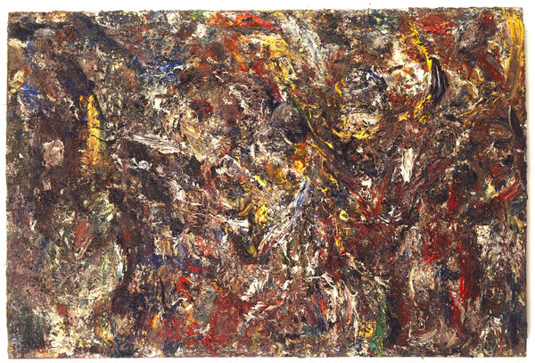 Eugène Leroy, Grandes figures, le soir, 1991