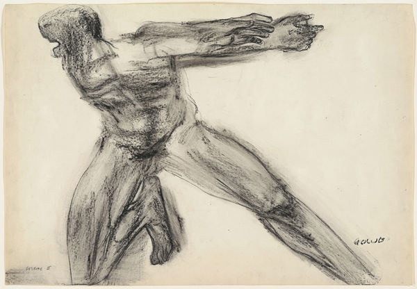 Leon Golub, Gesture II, 1964-5