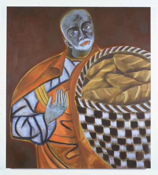 Francesco Clemente, Self-Portrait as St. Philip, 2011