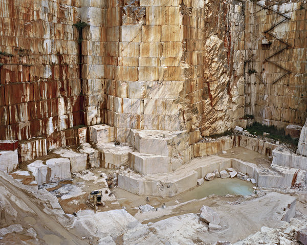 Edward Burtynsky, Iberia Quarries #2, Marmorose EFA Co., Bencatel, Portugal, 2006