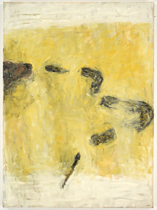 Susan Rothenberg, Dog and Snake, 2004-05