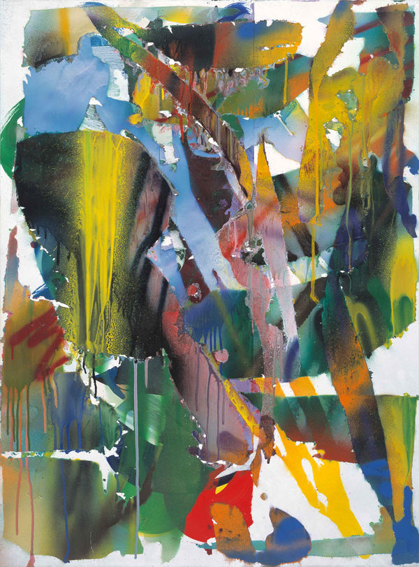 Katharina Grosse, o.T. , 2015