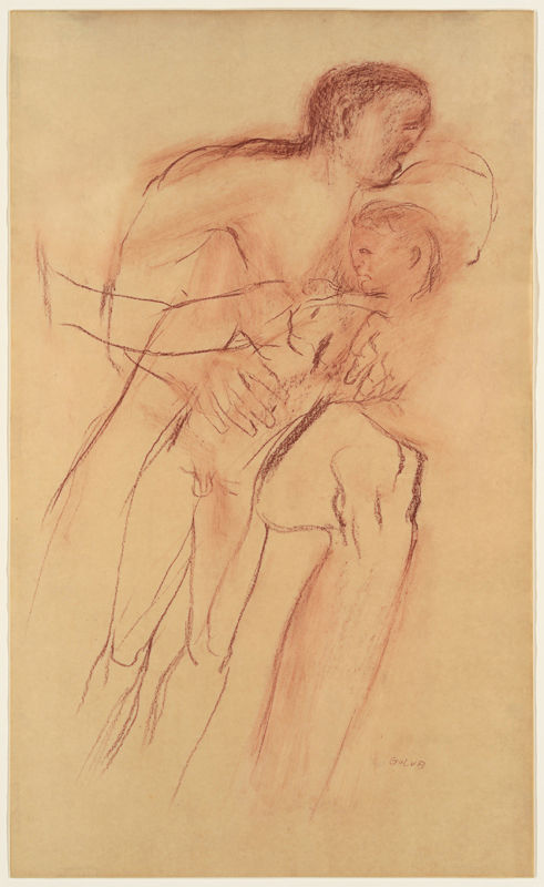 Leon Golub, Untitled, 1962-63