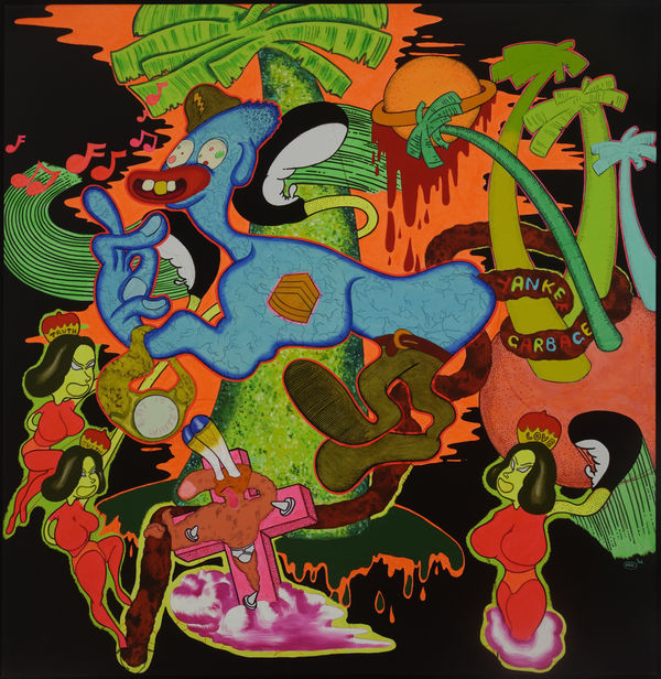 Peter Saul, Yankee Garbage, 1966