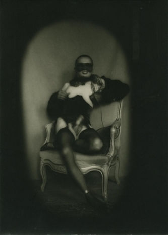 Pierre Molinier, Autoportrait en érection, 1965 ca.