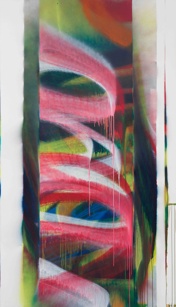 Katharina Grosse, o.T., 2017