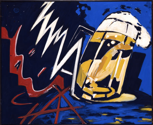 Helmut Middendorf, Biergewitterkopf (Exzess); Biergewitterkopf (Excess), 1978