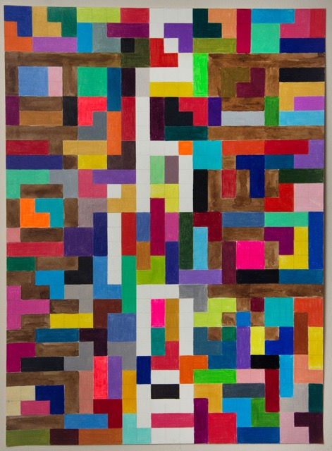 Mildred Beltre, Black Brown Shine, 2016