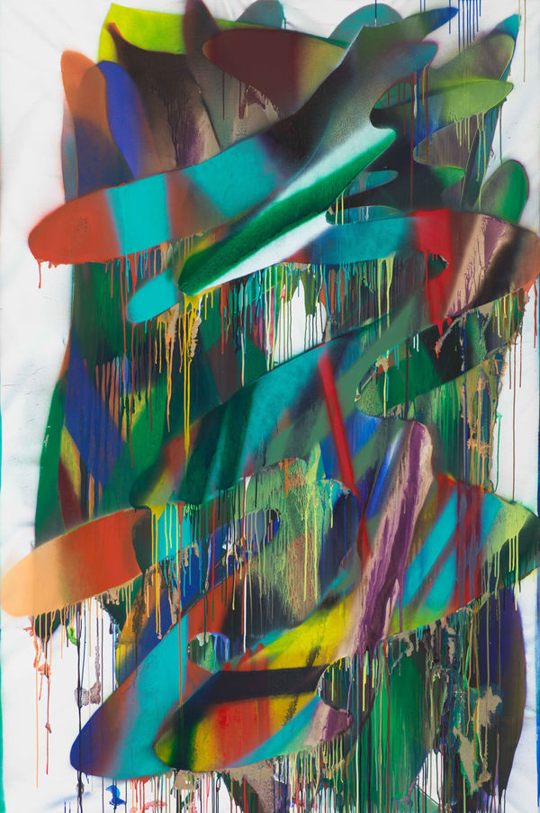 Katharina Grosse, o.T., 2016