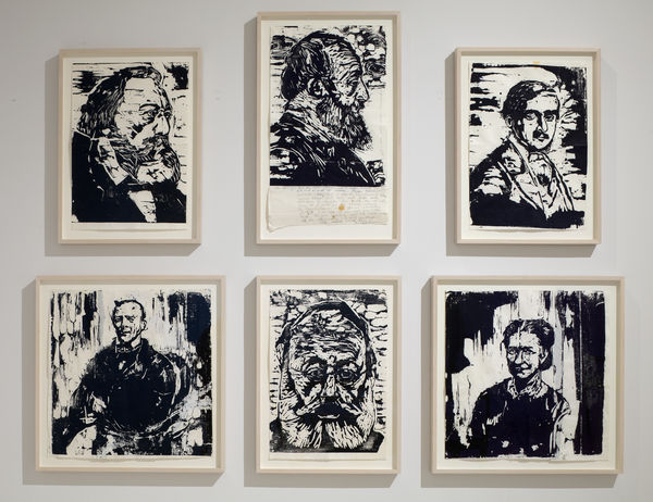 Anselm Kiefer, Wege der Weltweisheit: Gottfried Keller (Ways of Worldly Wisdom: Gottfried Keller), 1977