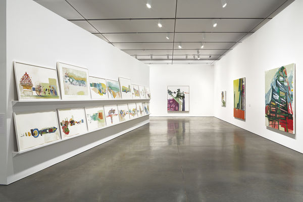 Amy Sillman: one lump or two