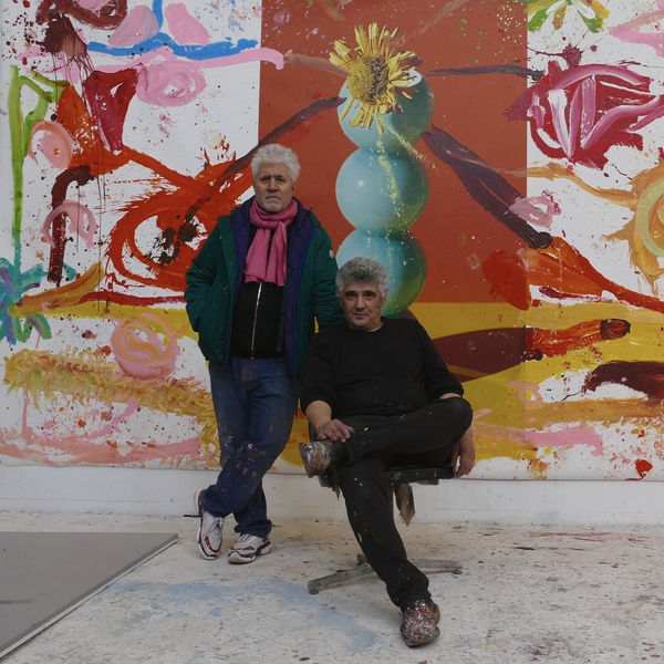 Jorge Galindo “Flower Paintings” and works made in collaboration with Pedro Almodóvar