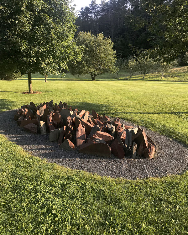 Richard Long, 13th Street Ellipse, 2004
