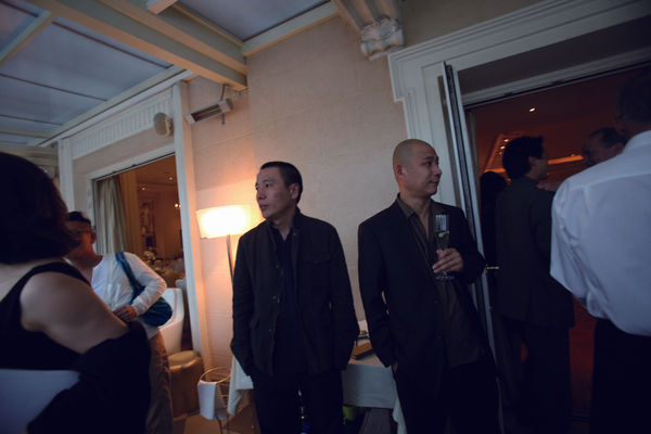 Xue Song and Fang Li Jun at the opening banquet of the exhibition in Greece National Museum of Art in 2008