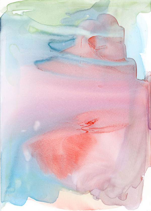 Jahan Gerrard Invisible Paths 2 Watercolour on yupo paper 17.8 cm x 12.7 cm £720