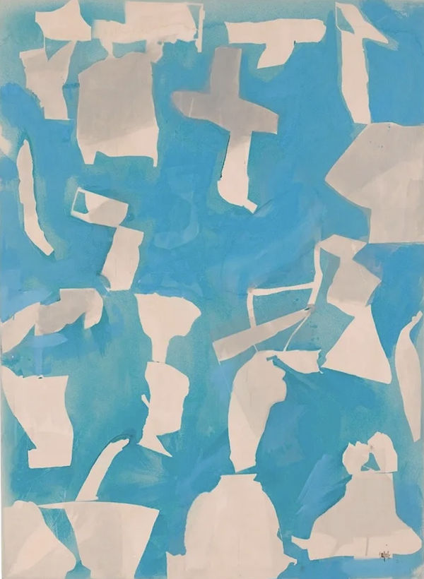 RAFIK EL KAMEL , Transfiguration turquoise , 2009