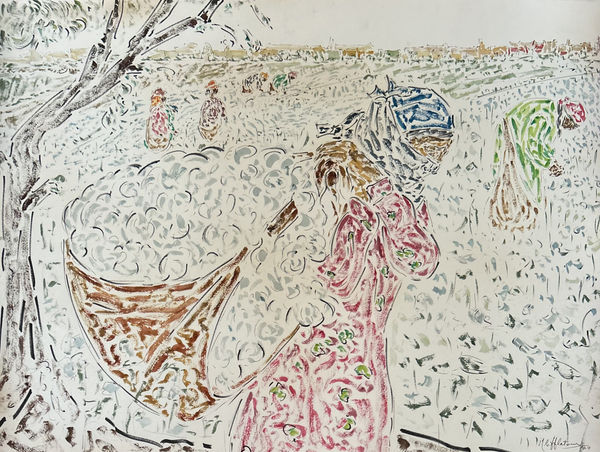 Inji Efflatoun, Untitled , 1984