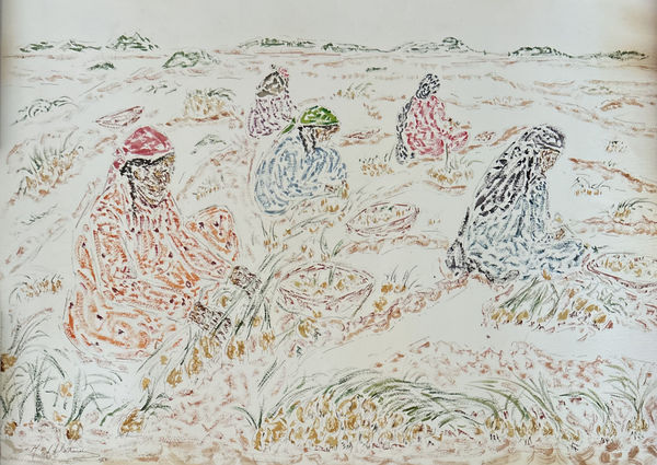 Inji Efflatoun, Untitled , 1980