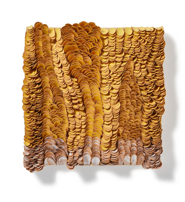 Bianca Severijns, paper art, paper artists, contemporary art, contemporary artist, artwork, Yellowstone No. 2, 2022, Commission Works