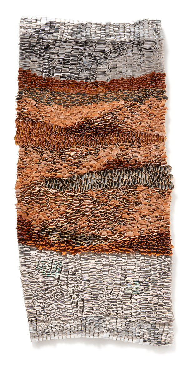 Bianca Severijns, paper art, paper artists, contemporary art, contemporary artist, artwork, Eucalyptus Bark, 2021