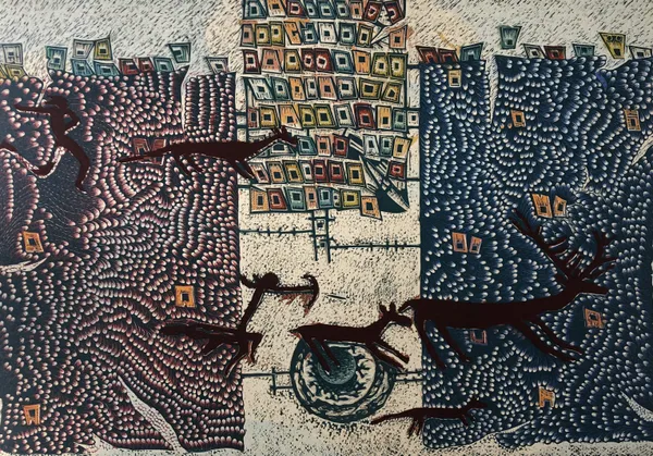 Hasan Kıran, Hunting at Çatalhöyük , 2017