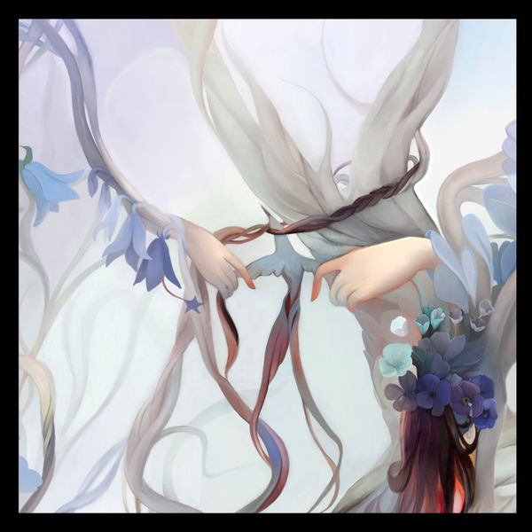 Ellen Sheidlin Binding Mist, 2025 Signed and dated Digital video integrated into the physical display 40 x 40 cm | 15.75 x 15.75 in Edition of 3 + 1 AP