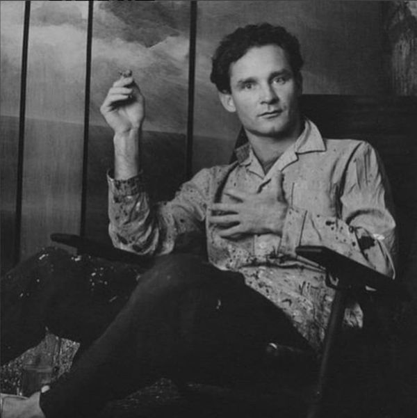 Richard Hambleton - Standing Shadow Blue , 2015