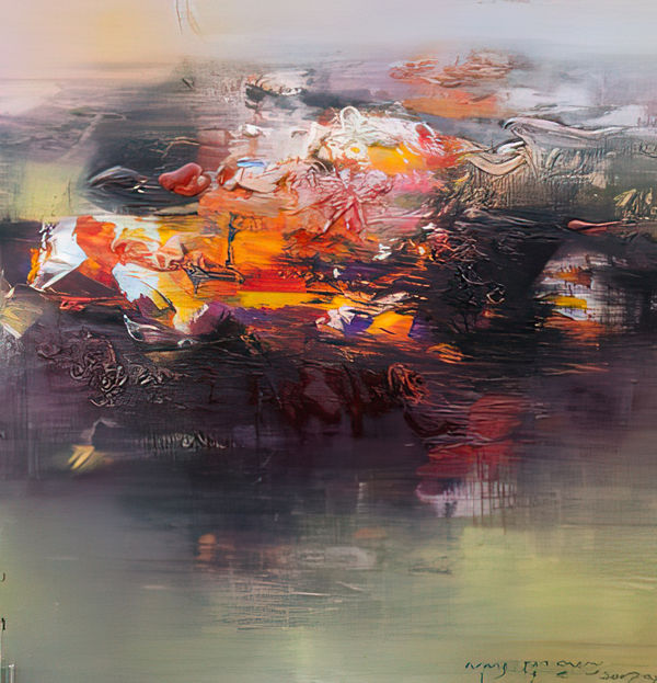 Yan Cheng WANG, Sans titre - T 12, 2008