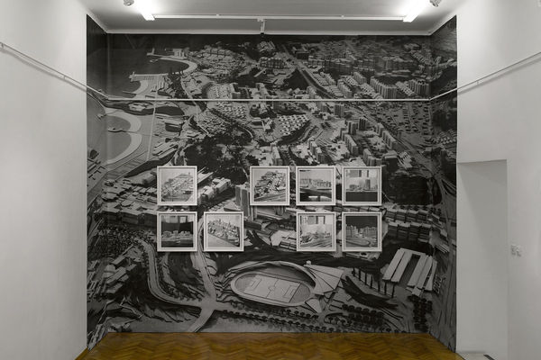 Untitled (Archive ST3), 2015 Digital print on paper, black lead / archival photograph