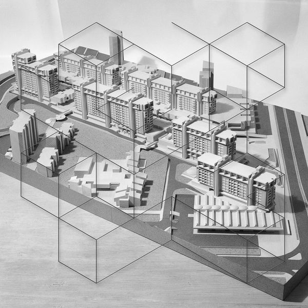 Untitled (Archive ST3), 2015 Digital print on paper, black lead / archival photograph