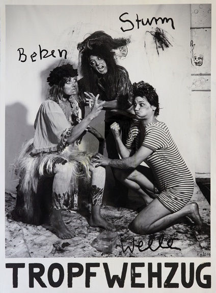 The Happening - man weiss ja nie, 2011 Oil on barite paper