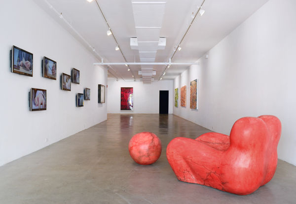 Double Crescent installation