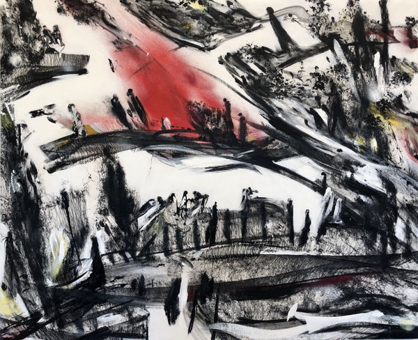 Mindscape 27, 2019 Acrylic on panel