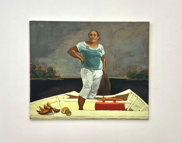 Voadeira, Rafael Prado 100x90cm Oil on canvas 2024