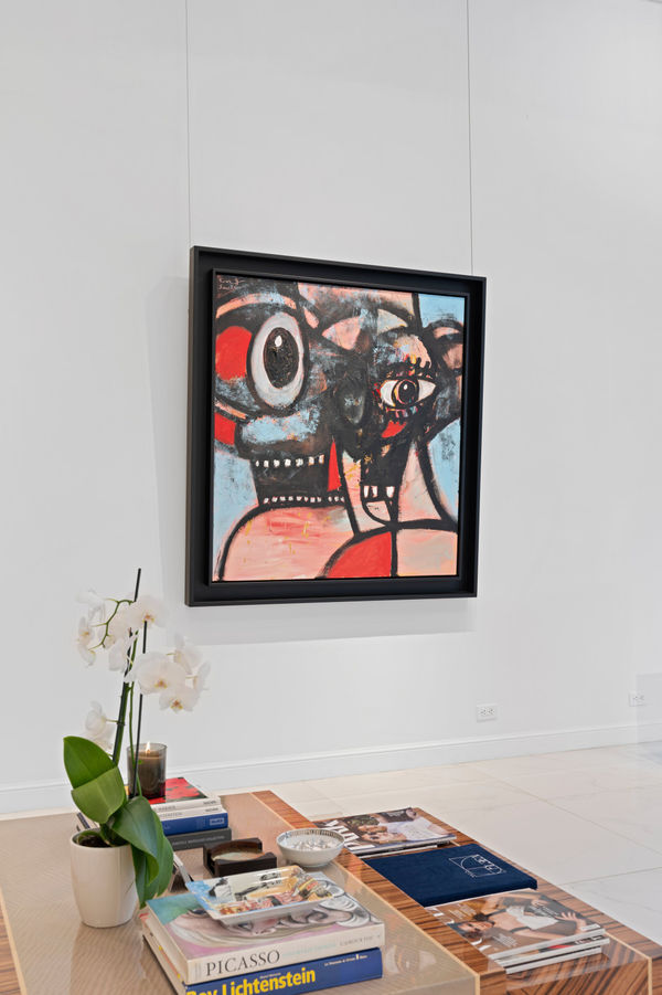 George Condo Installation view
