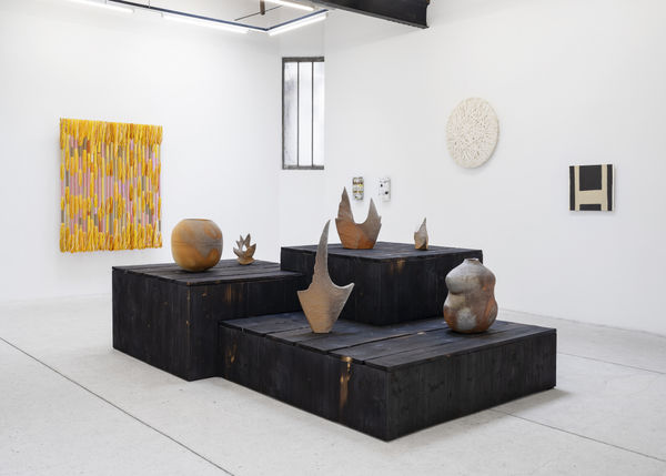 Emerging Submerging Reemerging 2024 Galerie Frank Elbaz Photo Claire Dorn Exhibition View Hd 5