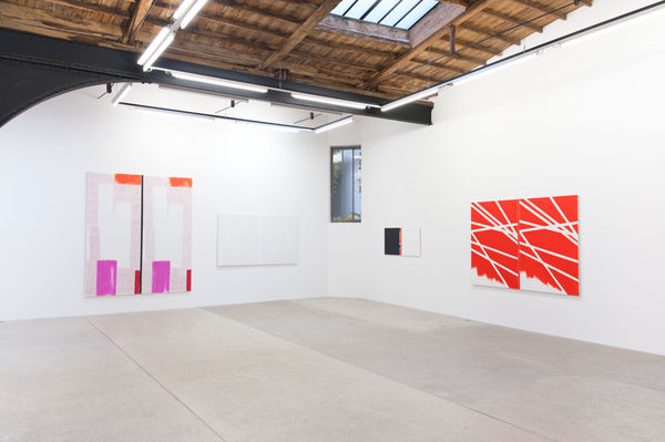 Bernard Piffaretti Passage A La Ligne 2016 Exhibition View 2016 Photo Raphael Fanelli 56