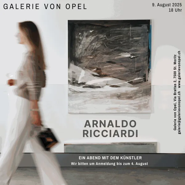 Colour as Language – An Evening with Painter Arnaldo Ricciardi