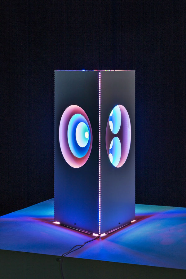 Stitch Lighting Ⅶ aluminium coating, LED 27 x 24 x 51cm 2021 ed 1/10