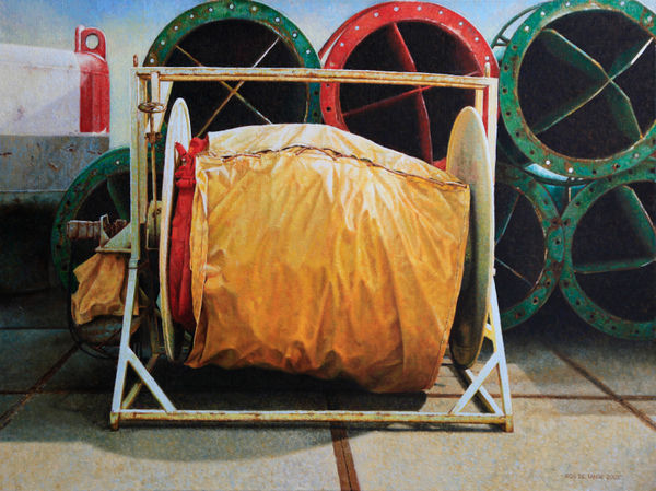 Rob de Lange, Betonning, depot Terschelling