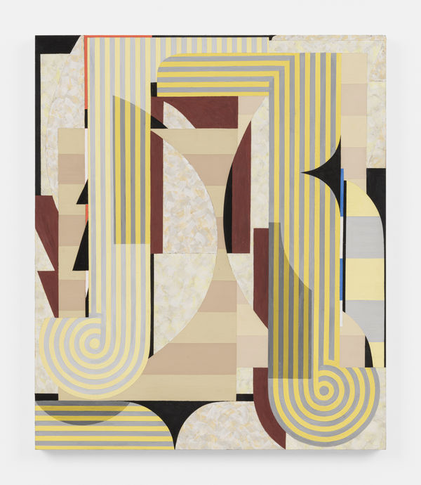 Gianna Commito Drings, 2022 Casein and clay ground on panel 20 x 16 inches Photo courtesy of Field Studio Photography