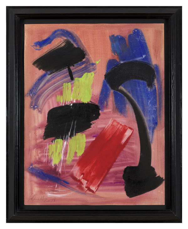 Gérard Schneider, Composition, 1958