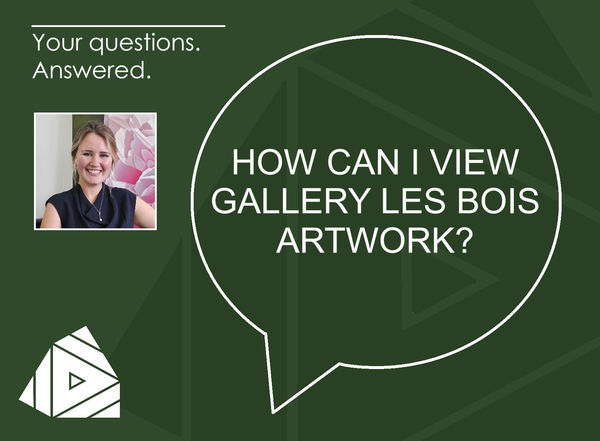 How can I view Gallery Les Bois artwork?