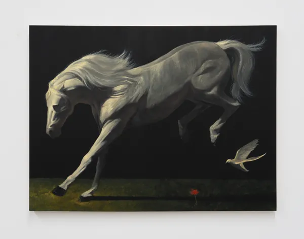 CALEB HAHNE QUINTANA: Fate with bird, 2026