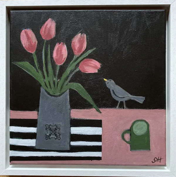 Gill Hamilton, Admiring The Tulips