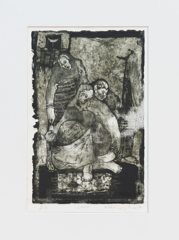 Ali Ali Untitled , 2000 Etching on paper 34 x 23 cm 2 of 7